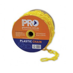 Safety Chain_Plastic_Yellow_25 m