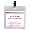 Visitors Pass Plastic Wallet