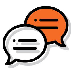 bubble chat symbol