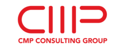 A logo of our client CMP Consulting Group in the water industry