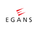 A logo of our client Egans | Office Relocations | Sustainable Office Workstations in the Furniture Industry