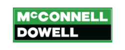 A logo of our client McConnell Dowell - Creative Construction