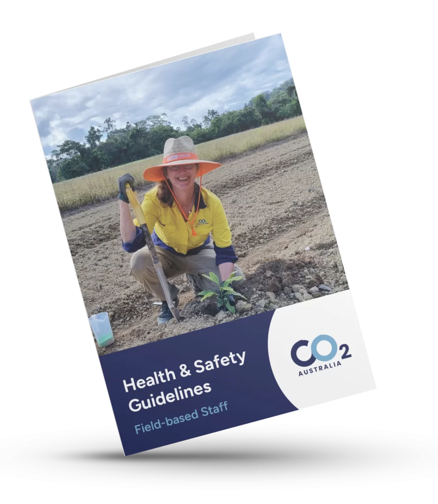 A photo of a Health and Safety Brochure that Consultants and marketing team at Action OHS Consulting designed for a client.